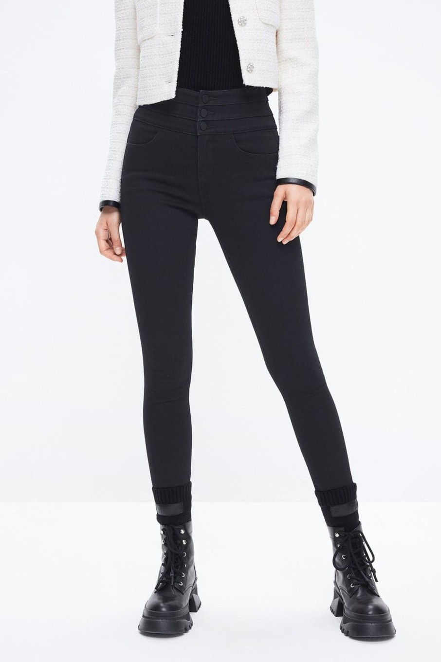 MISS SIXTY High Waist | High Waist Jeans Black