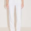 MISS SIXTY Straight | Straight Fit Stretch Cropped Jeans In White