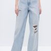 MISS SIXTY Spring-Summer | Miss Sixty X Andre Saraiva Capsule Collection Ripped Loose Jeans Light Blue