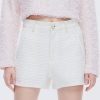 MISS SIXTY Shorts | Patchwork Denim Shorts White