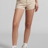 MISS SIXTY Shorts | Denim Shorts With Cut Out Waist Design Khaki