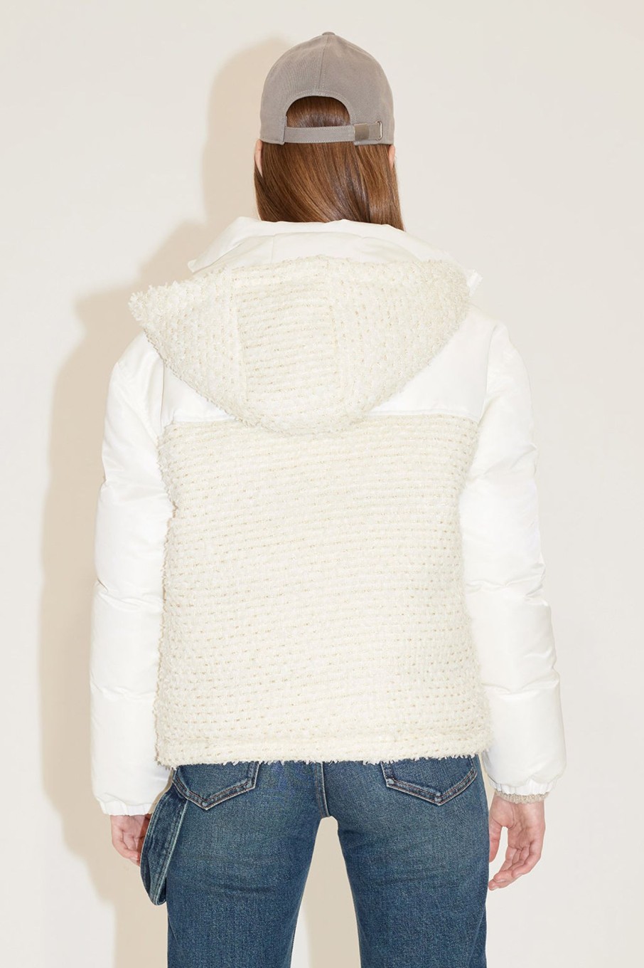 MISS SIXTY Jackets & Outerwears | Stand-Up Collar Detachable Hood Quilted Coat