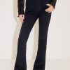 MISS SIXTY Flare | Vintage Slim Fit Flared Jeans With Cut Out Waist Black