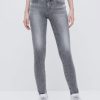 MISS SIXTY High Waist | High Waist Skinny Stretchy Silk-Blend Jeans Light Grey